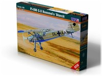 Mistercraft D-204 - 1:72 Fi-156 C-3 Rommels Storch - Neu