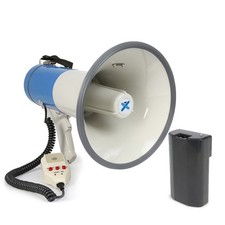 Vonyx MEG060 60W Megaphone Loudhailer with Microphone - 1000m Range
