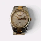 Vintage Seiko Ladies Watch Two Tone Day Date 3Y030169  RUNNING New Battery