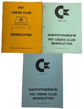 Commodore PET Users Club Newsletter Lot Vintage 1979 Magazine