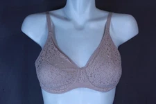 Chantelle Group 13F1 Norah Seamless Comfort Full Coverage Bra 34D nude blush