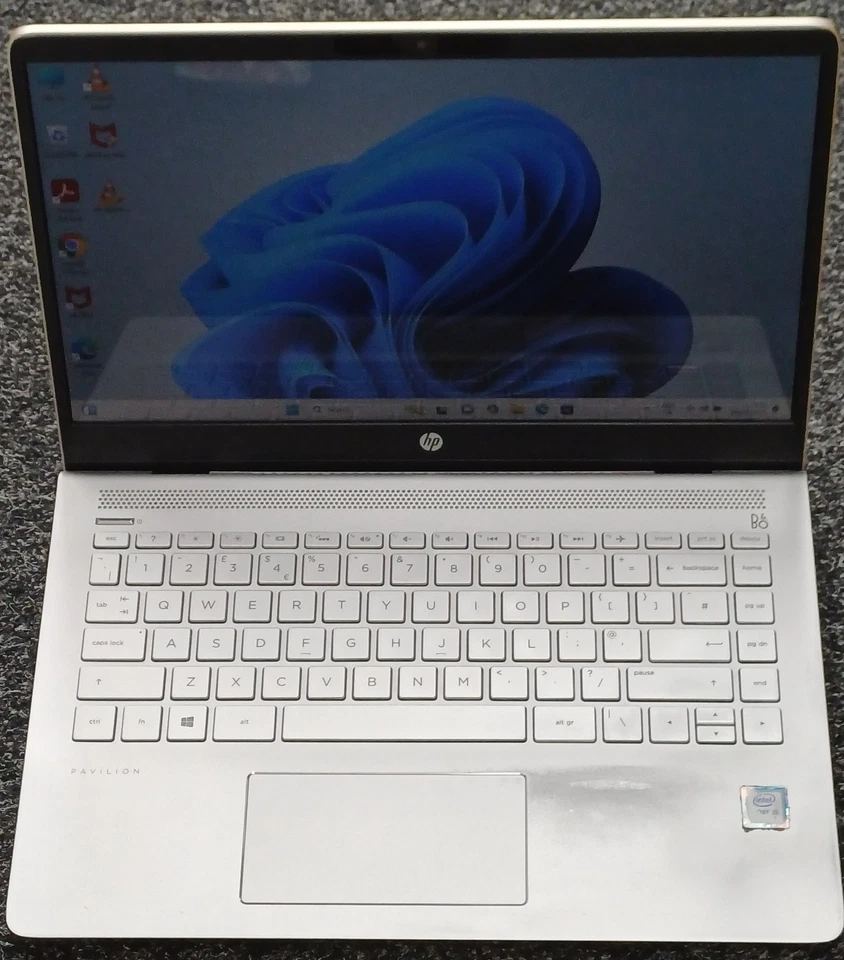 GOLD 14INCH HP MODEL 14-BF004NA CORE I5 7TH GEN 12GB 256GB NVMe SSD WIN 11 HOME - Image 3 of 4