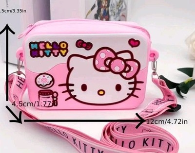 Hello Kitty Loungfly Original  Zippered Shoulder Wallet Purse great For Vacation