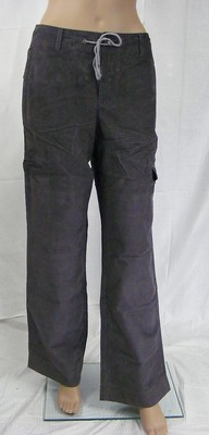   EDDIE BAUER   Gr.  38 ~ Hose Kordhose ~ Gerades Bein ~ grau ~ Cargohose