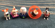 McDonald  s Happy Meal Toys 2019 Illumination Secret Life Of Pets 2 Lot of 5 Toys