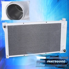 For 67-72 Chevy C/K C10 K10 Pickup Series Tri-Core 3-Row Full Aluminum Radiator