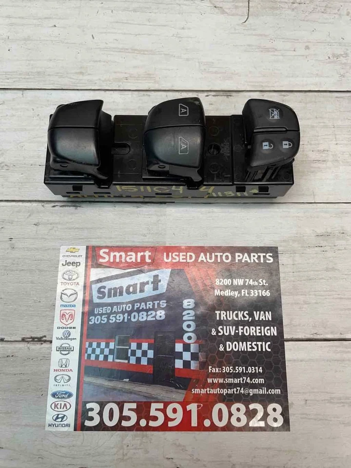 2013 2018 NISSAN ALTIMA DRIVER'S MASTER WINDOW SWITCH ASSY OEM 254013TA4A - Image 2 of 4