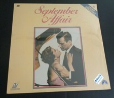SEPTEMBER AFFAIR Movie Laserdisc 1988 New LV5012 Free Shipping