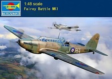 Trumpeter 05831 1:48 Fairey Battle MKI Plastic Model Assembly Kit
