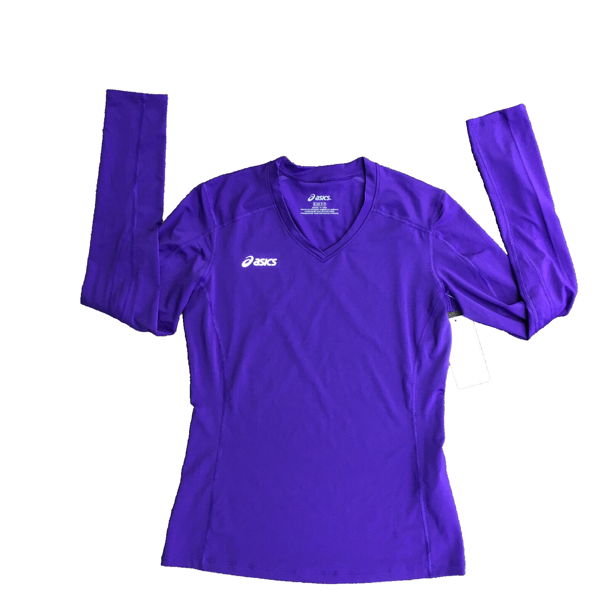 Asics Ladies Long Sleeve Running Tops Asics Motion Dry Womens