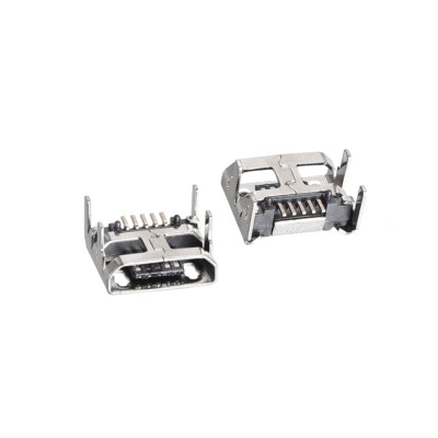 10pack Micro USB Buchse Anschluss Jack Port 5-Pin DIP 180 Grad