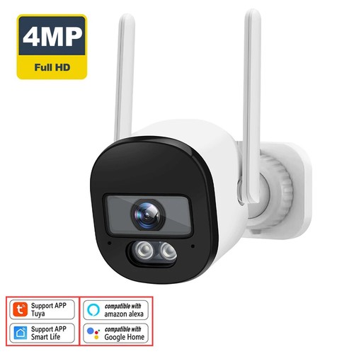 Tuya 4MP Bullet Security Camera 2.4G/5G WiFi 2K SmartLife Mini Alexa Google Home - Picture 11 of 32