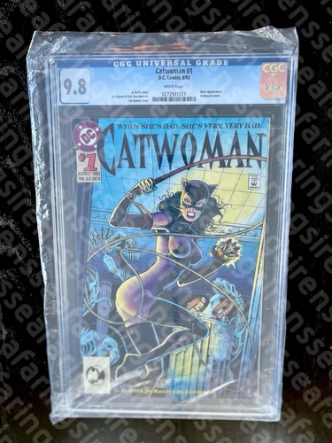 Catwoman #1 - DC Comics - Graded CGC 9.8 - White Pages - Aug. 1993!