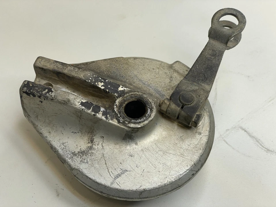 Placa de freno trasera Honda MR50 1974 Elsinore HM MR mr. 50 HM131 Foto 2 de 4