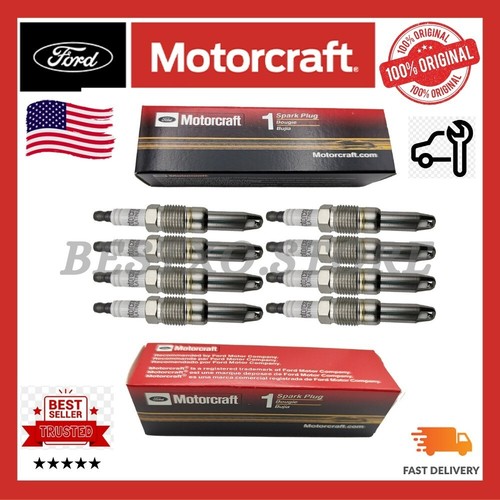 8PCS Motorcraft SP546 Spark Plugs SP546 PZK14F Genuine New For Ford