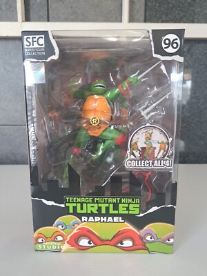 Teenage Mutant Ninja Turtles TMNT Raphael SFC Super Figure Collection Box Damage