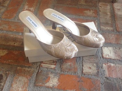 steve madden sparkle mules