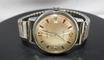 Montre Homme Vintage Caravelle Automatique - Style Course, Mécanique, Occasion