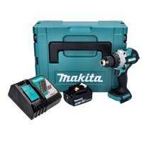 Makita Dhp 486 RM1J Akku Schlagbohrschrauber 18 V 130 Nm + 1X Akku 4 Ah + Lader