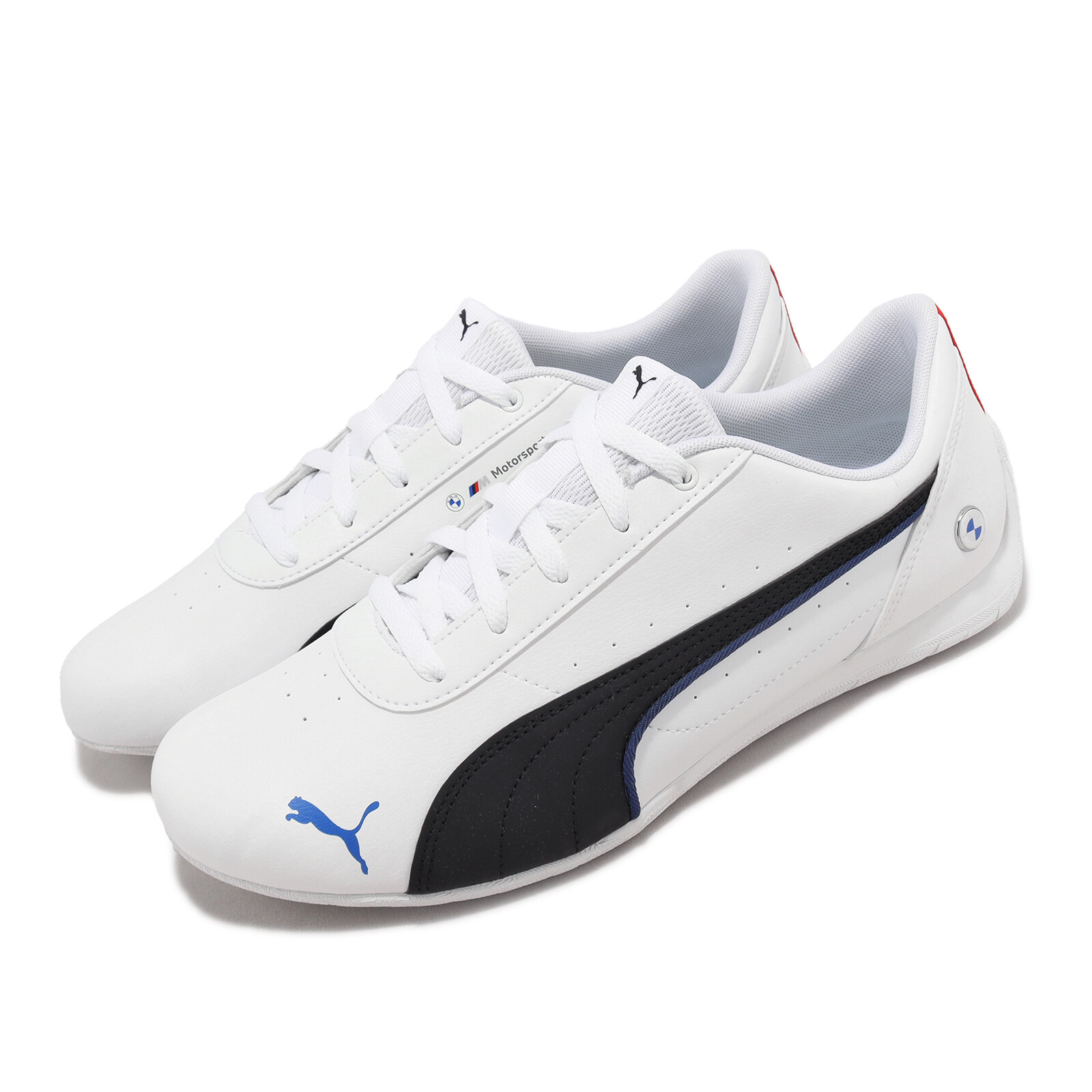 Мужские кроссовки Puma BMW MMS Neo Cat White Black Motor Shoes 307309-02