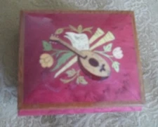 Feniculi Fenicula luigi denza GIFT domra MUSIC BOX ring flawed