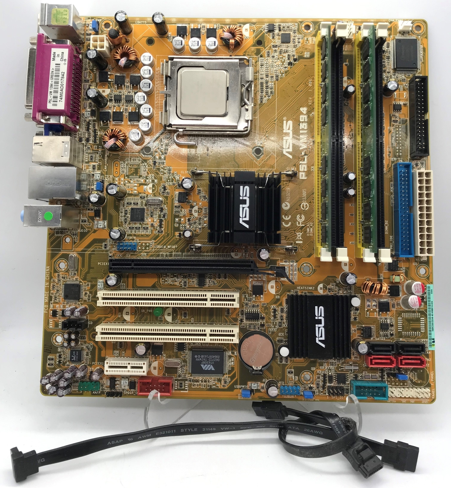 Asus P5LVM1394 Motherboard LGA 775 945G 2GB DDR2 mATX Intel Celeron D