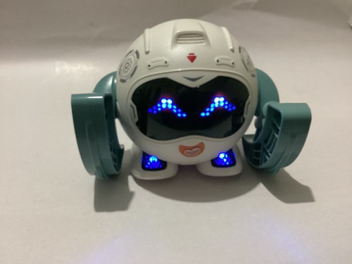 Tumbling Robot Toy Voice Control Electronic Rolling Pet W/ Light Music For Kids - Picture 2 of 17