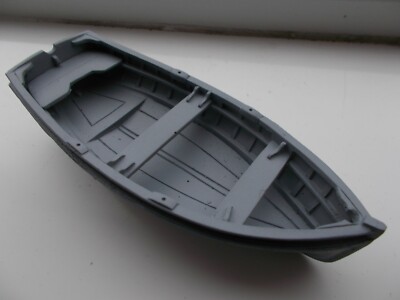 Schiffe 10 Fuß Klinker Schlauchboot im Maßstab 1:24. Modellboot Beschläge.