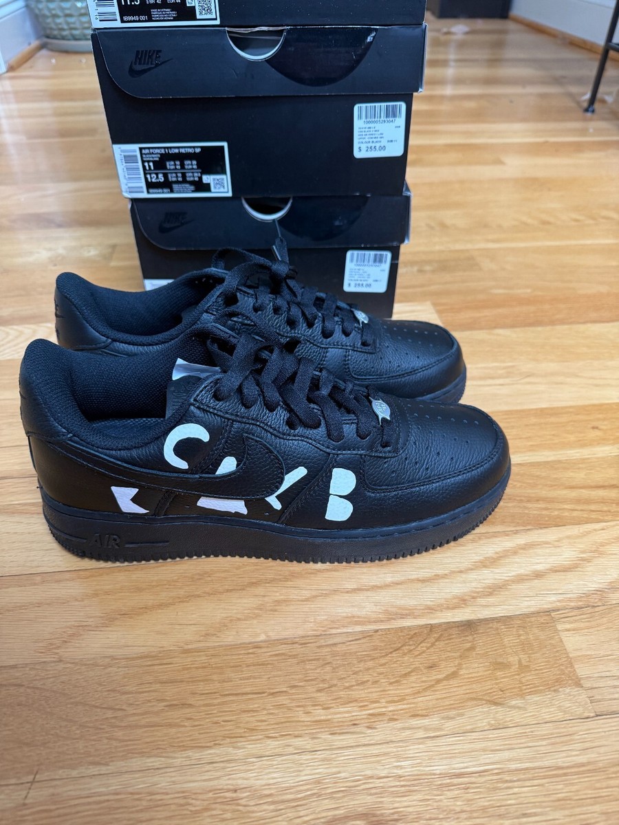 Nike Air Force 1 Low Retro SP Black Comme Des Garcons Black
