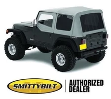 Premium Replacement Soft Top kit for 1988-1995 Wrangler YJ in Denim Gray
