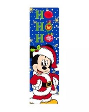 Disney MICKEY MOUSE 15 in W x 47.5 in L Hanging Christmas Banner