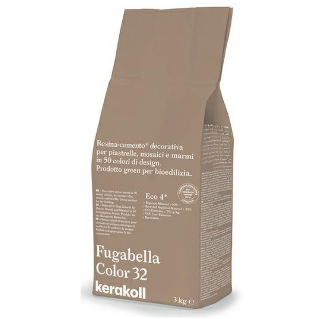 Fugabella Color 32 Kerakoll caramel 3kg Stucco Fughe pavimenti rivestimenti