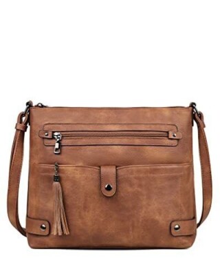 Large Crossbody Bags Purses for Women Crossbody Bag, Designer Leather Fadeon
