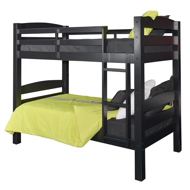 Pine Frame Black Beds and Bed Frames