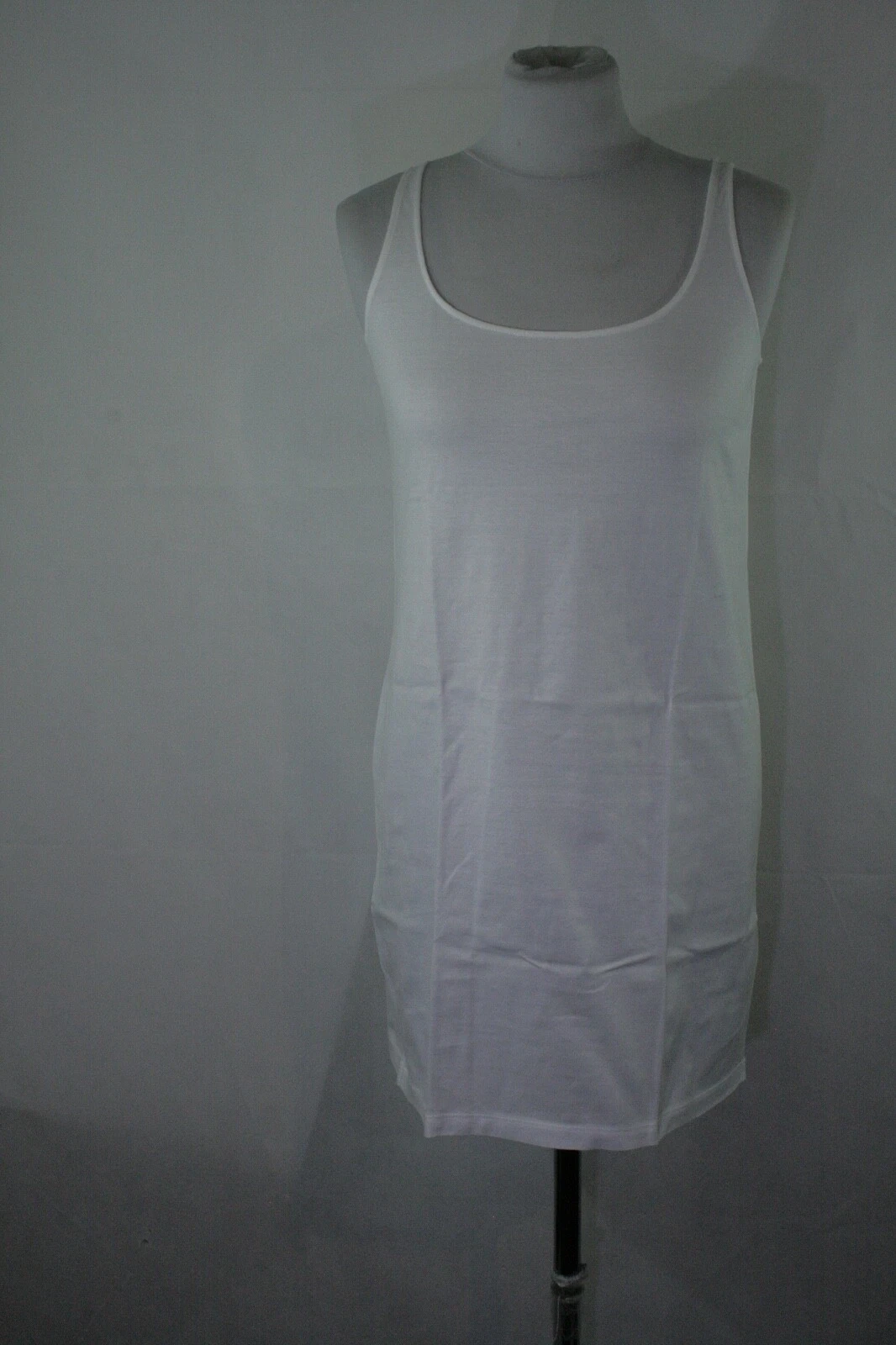 Grande abito con spalline Prada bianco taglia S 355 2 70 *si prega di misurare*