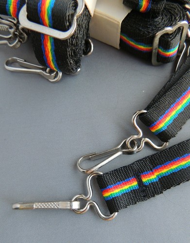 Vintage Polaroid FARB Kamera Regenbogen Umhängeband verstellbar NOS / OHNE Papierband - Bild 2 von 5