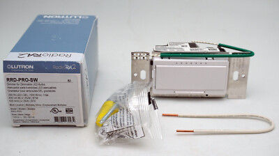 Lutron RRD-PRO-SW Radio RA2 RA3 Dimmer LED Wireless
