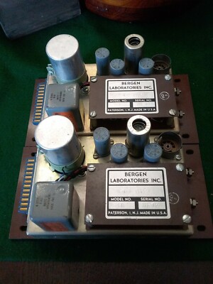 Bergen Laboratories Ac-dc Vtvm Lot Of 2
