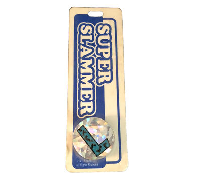 New Vintage Milk Cap POG Super Slammers Letter L H&L Enterprises USA 1994
