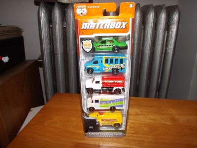 MATCHBOX AIRPORT GROUND CREW 5- CAR PACK, NEW IN PACKAGE, 2012 | eBay