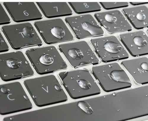 Protector de teclado TPU ultra delgado transparente para Apple MacBook Air 2020 13 pulgadas M1 UE - Imagen 2 de 7