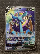 SINISTRAIL V FULL ART - POKÉMON 187/202 ÉPÉE ET BOUCLIER EB01 NEUF FR
