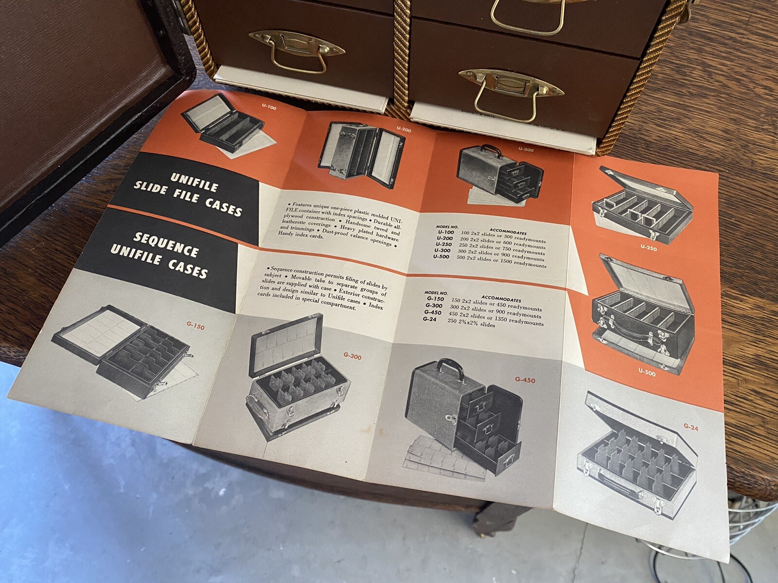 Vintage & Jaffe 35mm Baja Slide Case Holds 600 Slides w