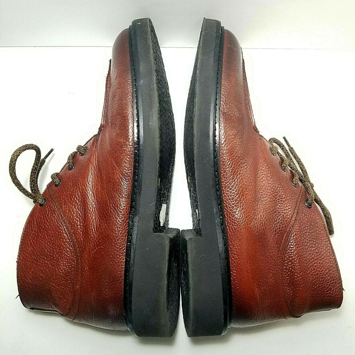 Doucals Casual Chukka Boots brown size 41 lace up flannel 