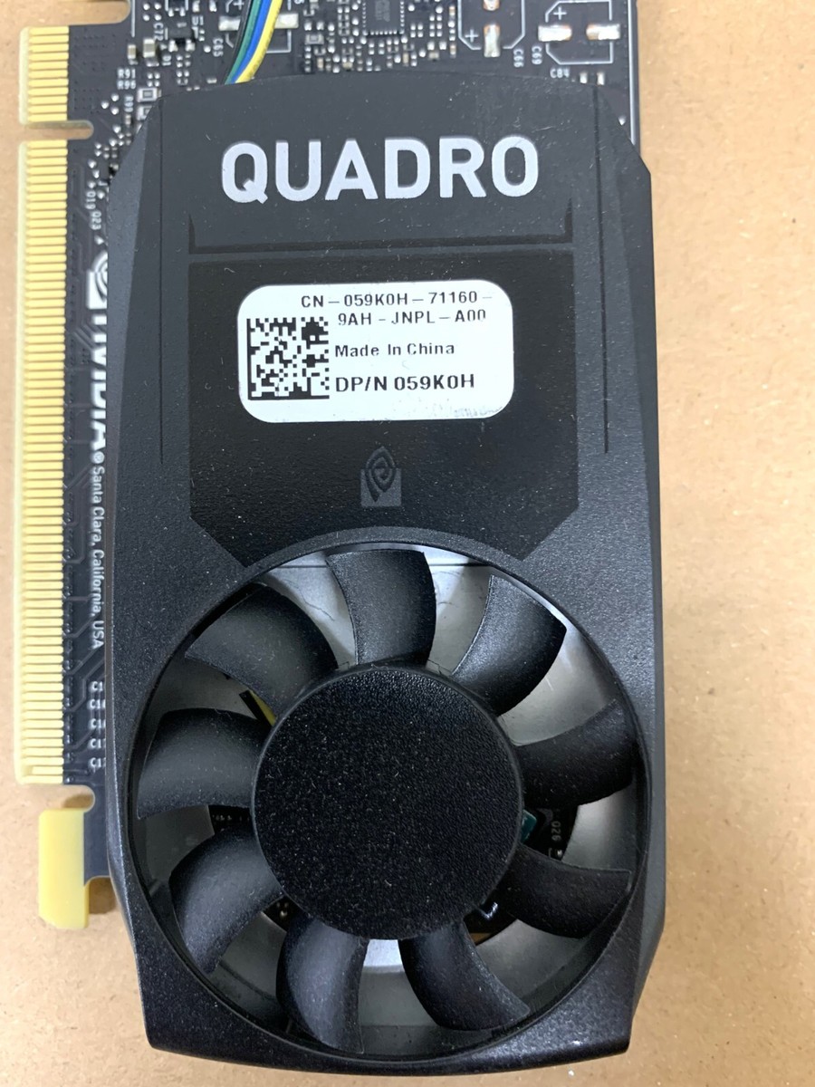 NVIDIA Quadro P1000 4GB GDDR5 Video Graphics Card PCIe | eBay