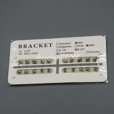 Metal Separable Orthodontics Metal Brackets Mini/Standard Edgewise/Roth/MBT