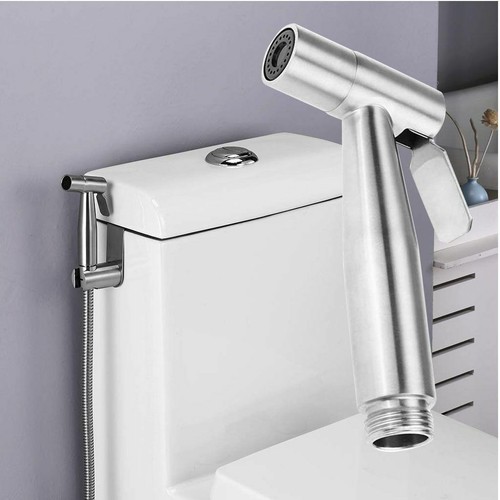 Kit de cabezal de ducha pulverizador de baño Shattaf de mano de acero inoxidable para bidé - Imagen 20 de 58