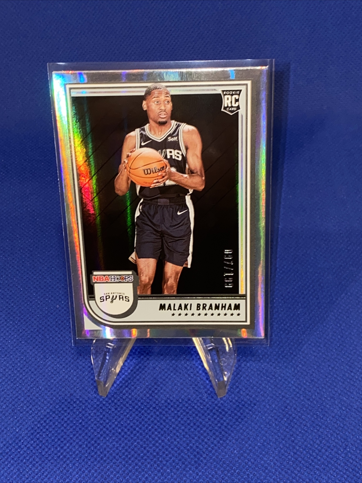 Malaki Branham RC 2022-23 Panini Hoops Premium Foil /199 #250 ROOKIE