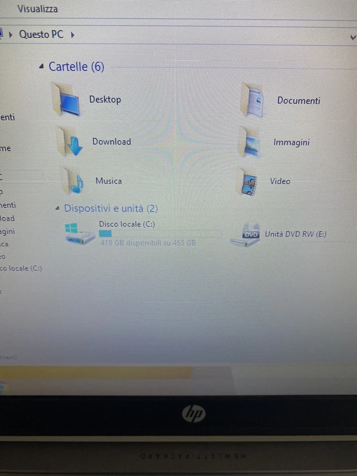 HP PROBOOK 450 G2 15,6" INTEL i7-5500U 2,40 GHz 16GB RAM 500GB HDD WIN 8.1 USATO - Imagen 3 de 4