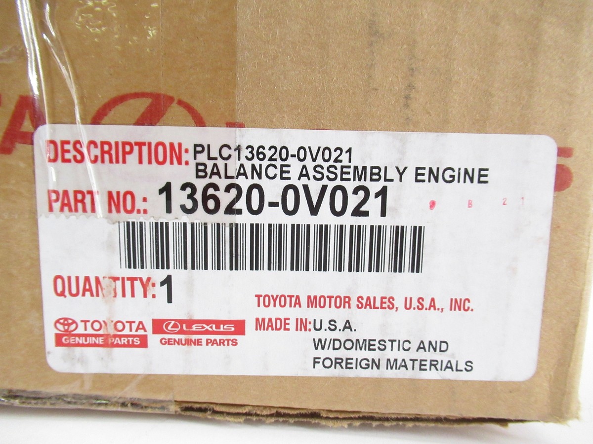 n0n0　1206 Genuine OEM Toyota Scion 13620-0V021 Balance Shaft Assy | eBay